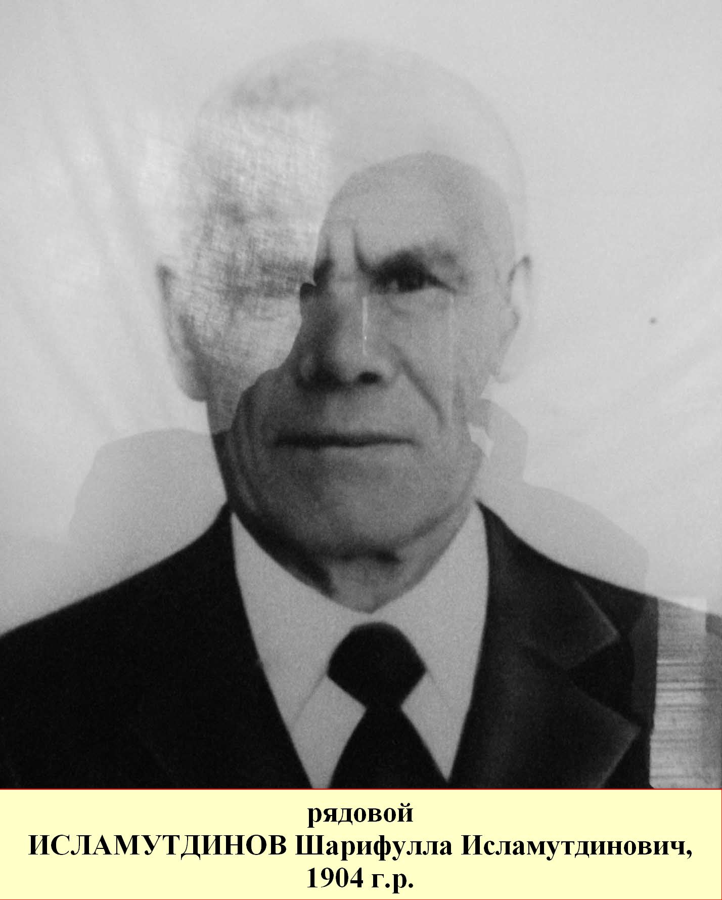 Исламутдинов Шарифулла Исламутдинович