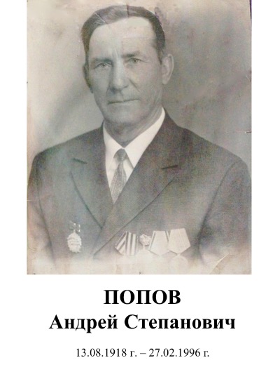 Попов Андрей Степанович