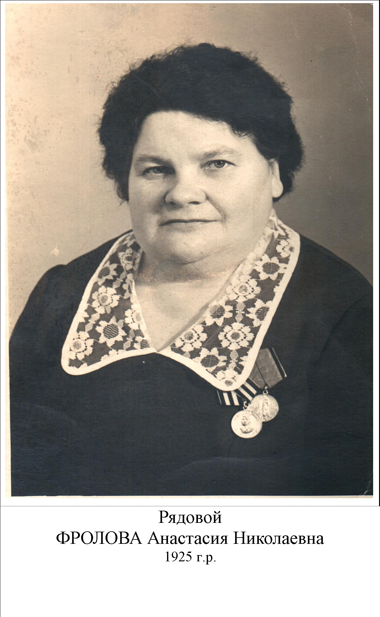 Фролова Анастасия Николаевна
