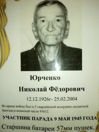 Юрченко Николай Федорович