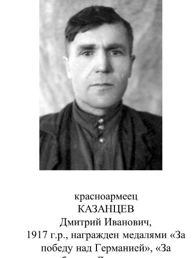 Казанцев Дмитрий Иванович