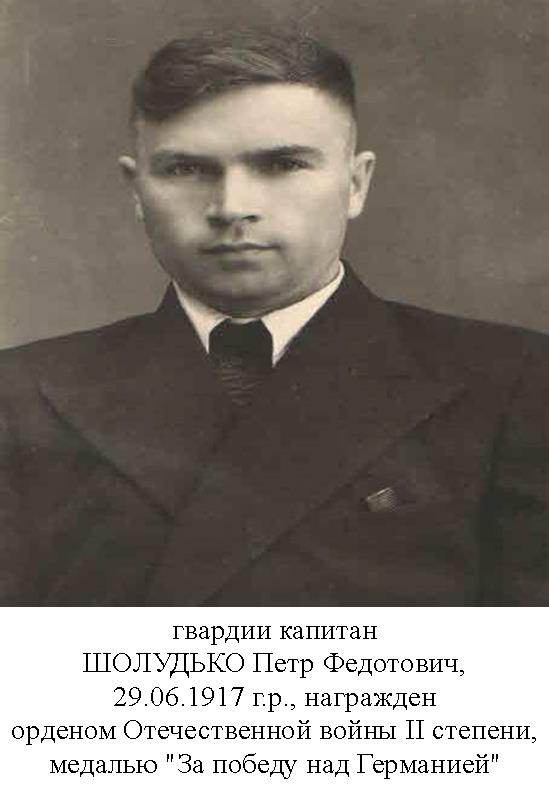 Шолудько Петр Федотович