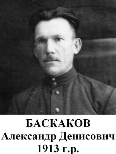 Баскаков Александр Денисович