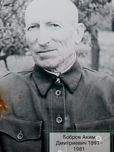 Бобров Аким Дмитриевич