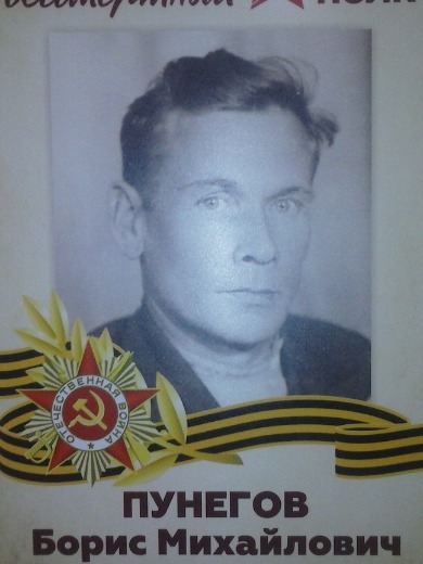 Пунегов Борис Михайлович