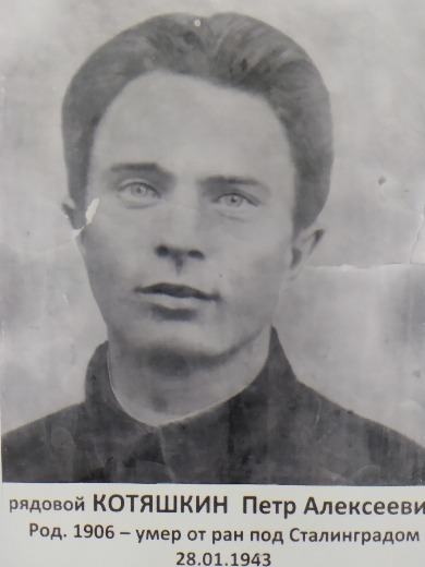 Котяшкин Петр Алексеевич