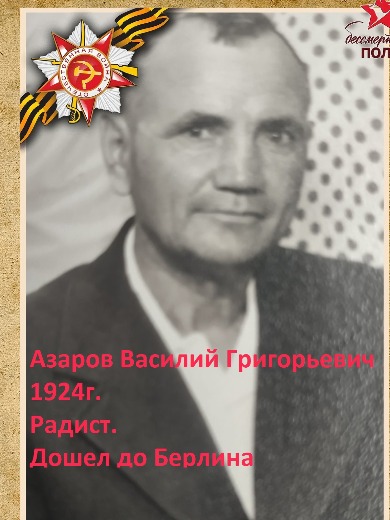 Азаров Василий Григорьевич