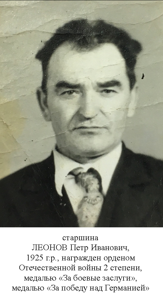 Леонов Петр Иванович