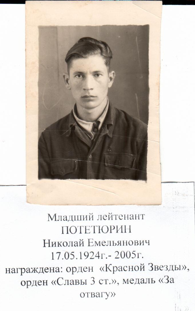 Потетюрин Николай Емельянович