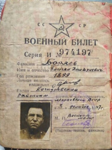 Боряев Емельян Дмитриевич
