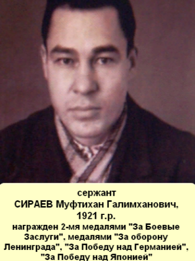 Сираев Муфтихан Галимханович