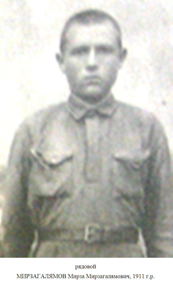 Мирзагалямов Мирза Мирзагалямович