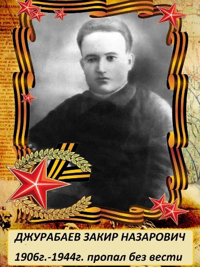 Джурабаев Закир Назарович