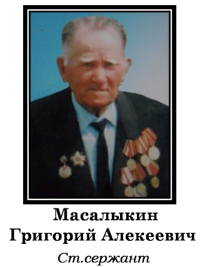 Масалыкин Григорий Алексеевич