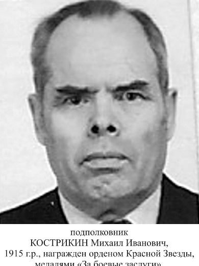 Кострикин Михаил Иванович