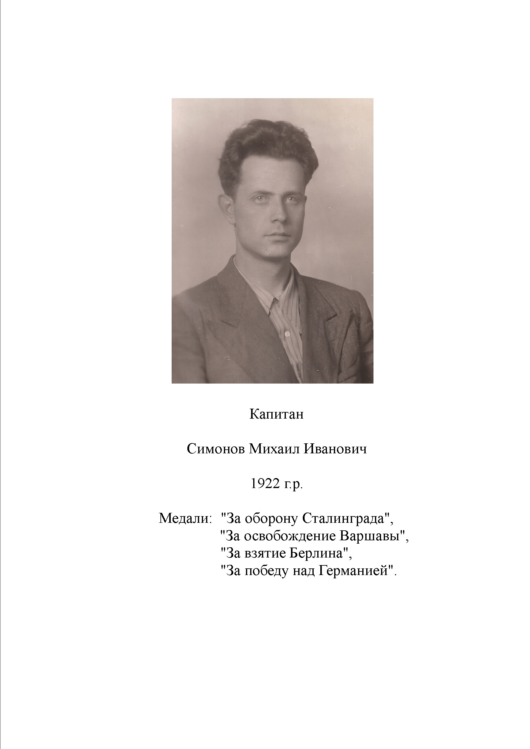 Симонов Михаил Иванович
