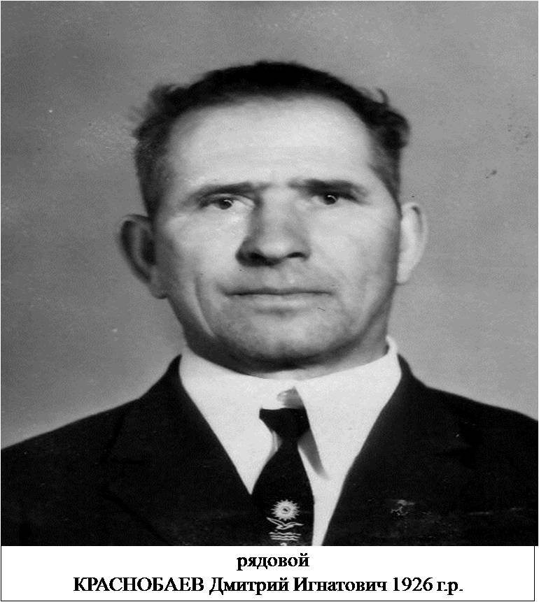 Краснобаев Дмитрий Игнатович