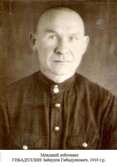 Гибадуллин Зайнулла Гибадуллович