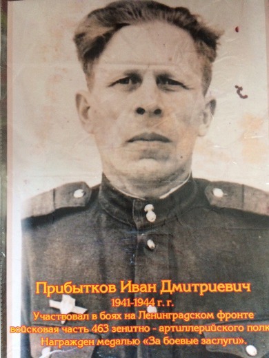 Прибытков Иван Дмитриевич