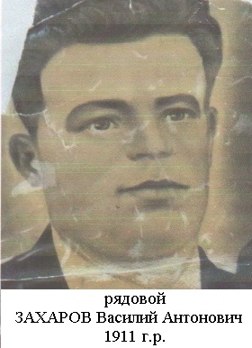 Захаров Василий Антонович
