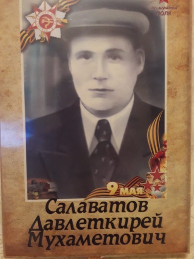 Салаватов Давлеткирей Мухаметович