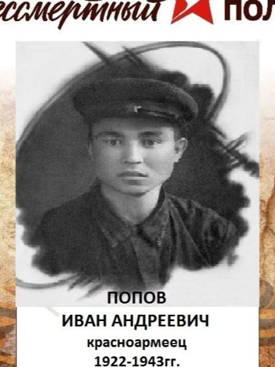 Попов Иван Андреевич