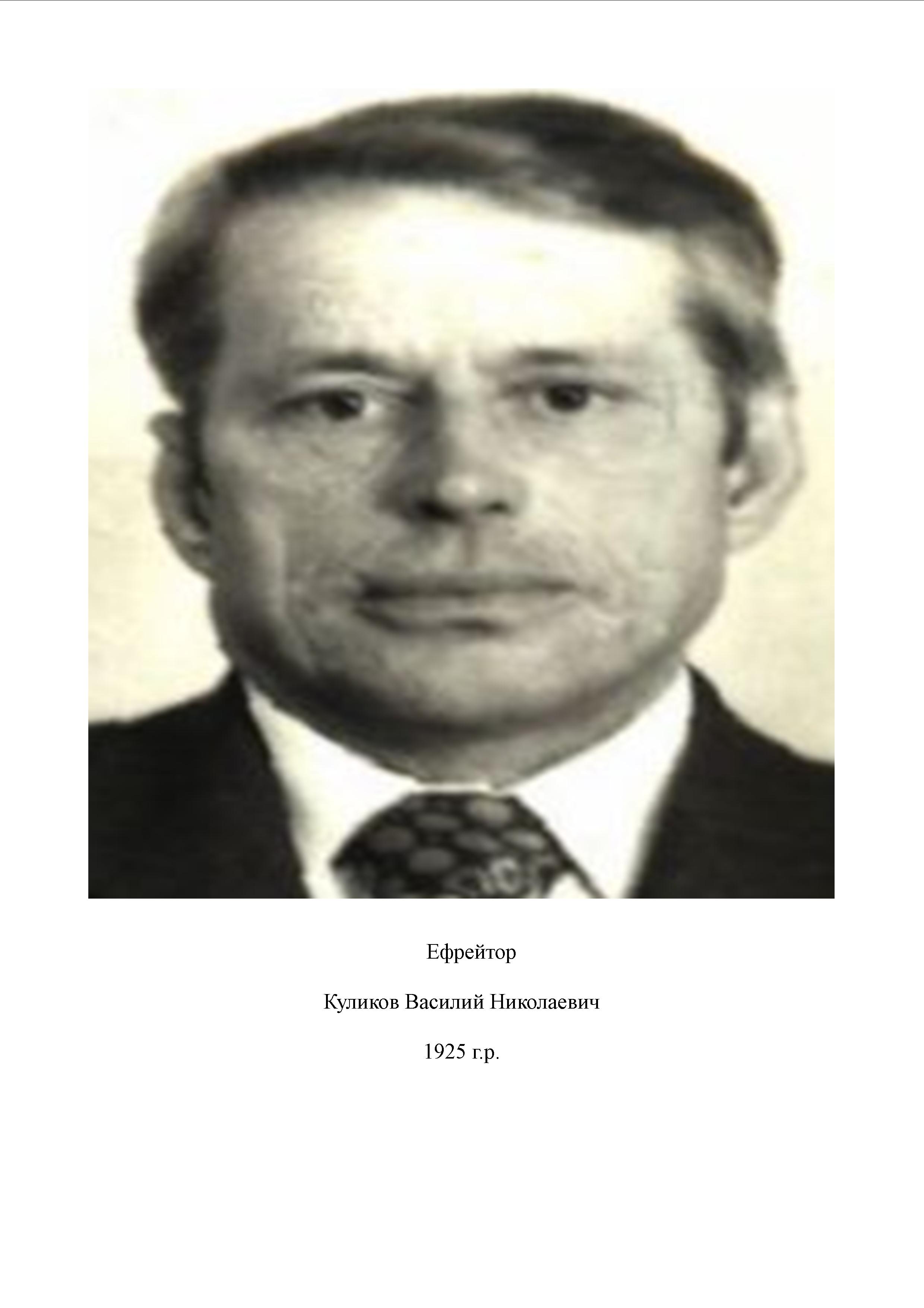 Куликов Василий Николаевич