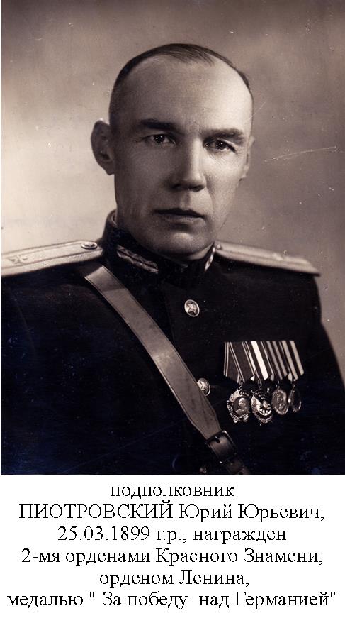 Пиотровский Юрий Юрьевич