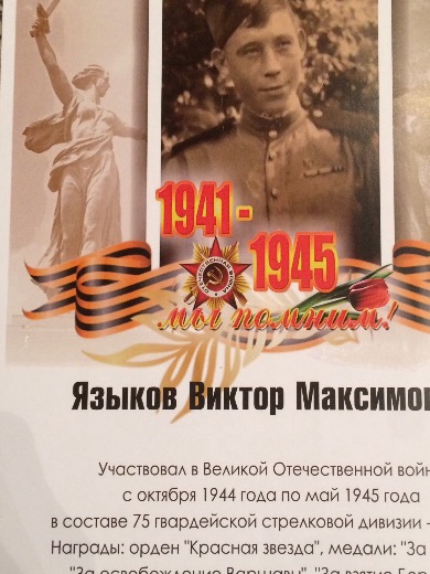 Языков Виктор Максимович