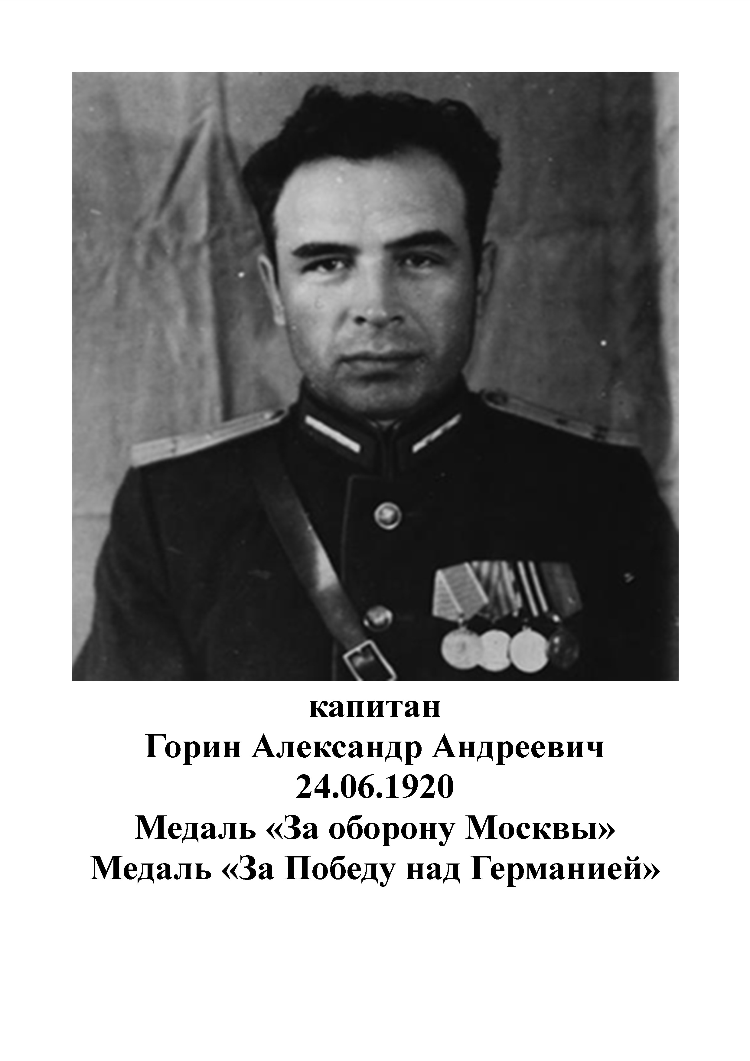 Горин Александр Андреевич