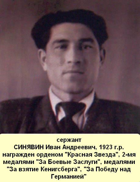 Синявин Иван Андреевич