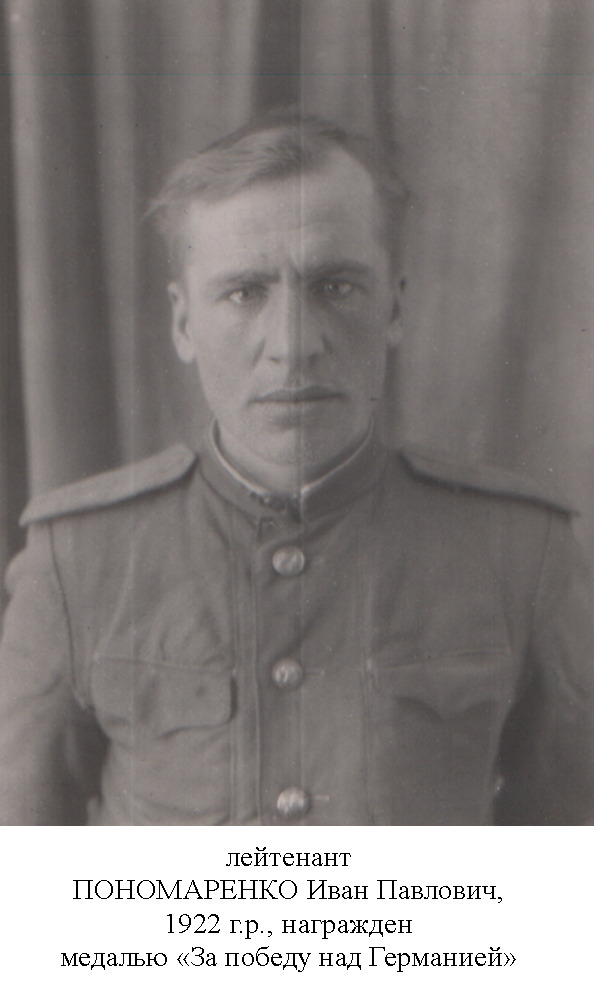 Пономаренко Иван Павлович