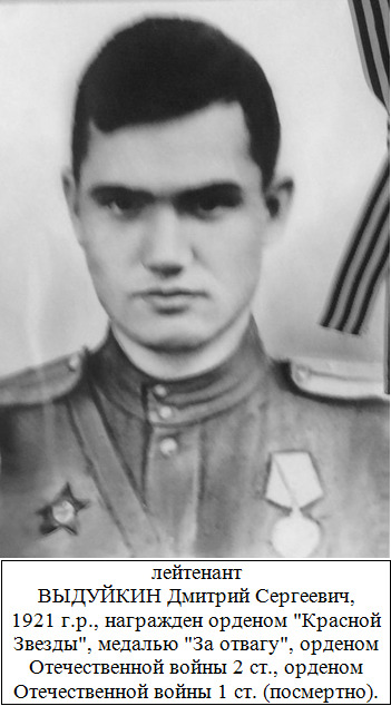Выдуйкин Дмитрий Сергеевич