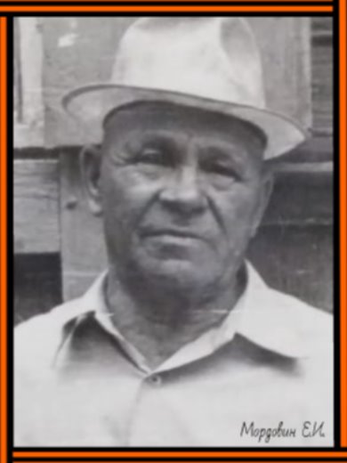 Мордовин Ефим Иванович