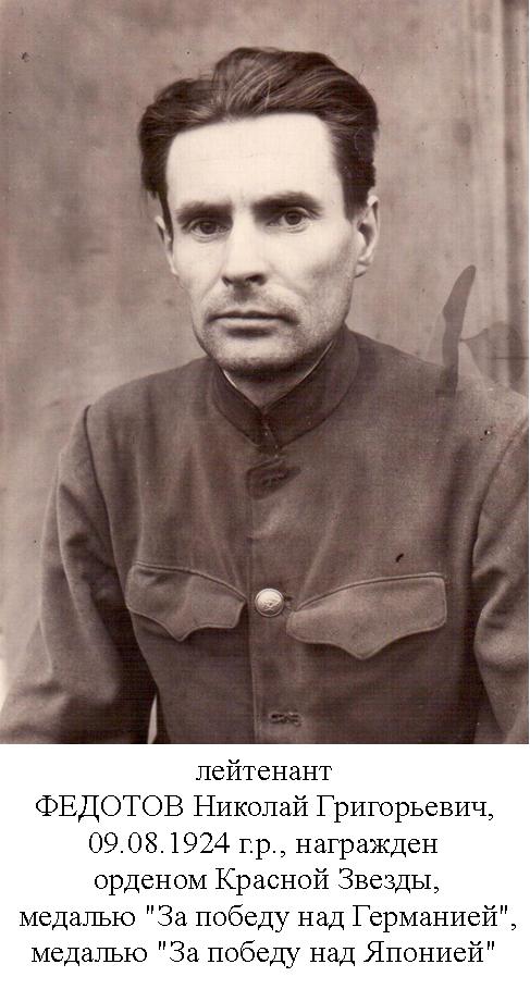 Федотов Николай Григорьевич