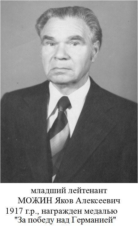 Можин Яков Алексеевич