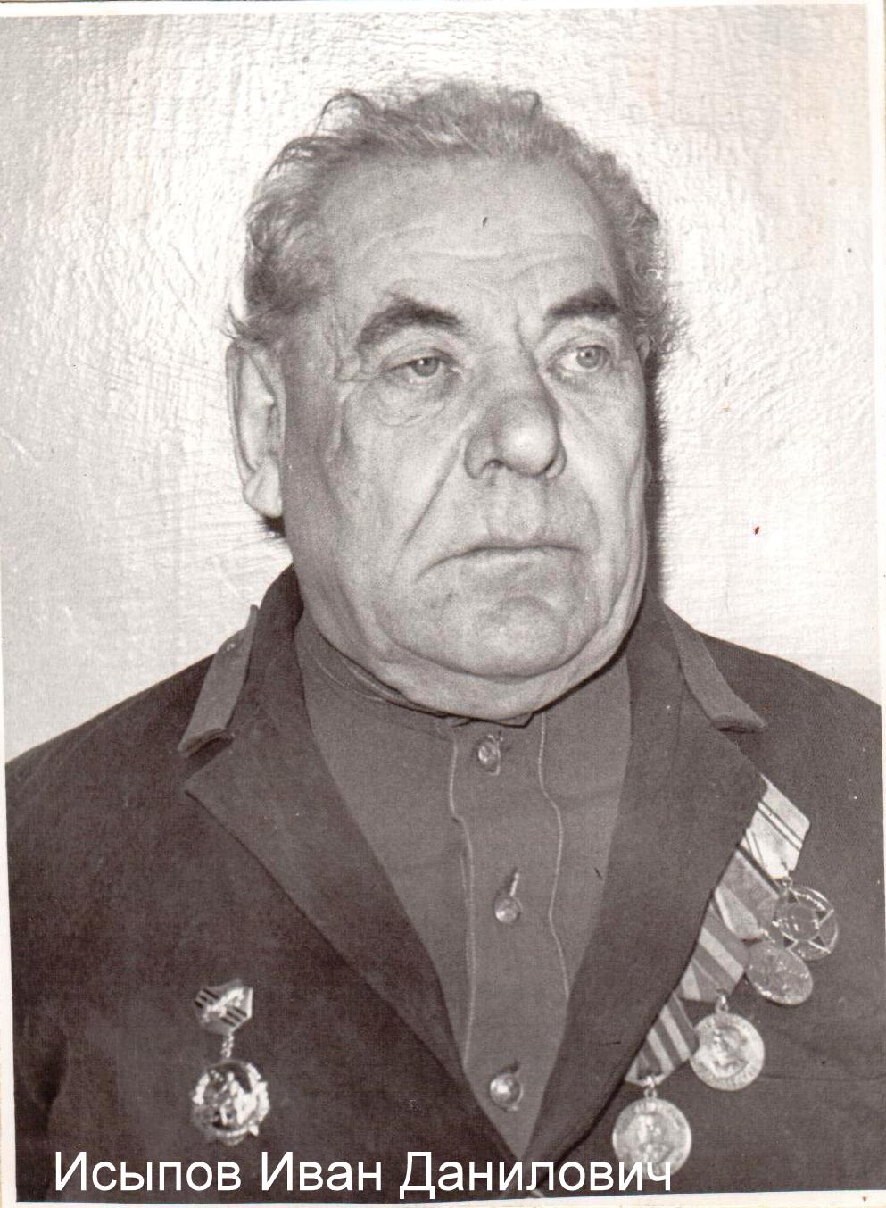 Исыпов Иван Данилович