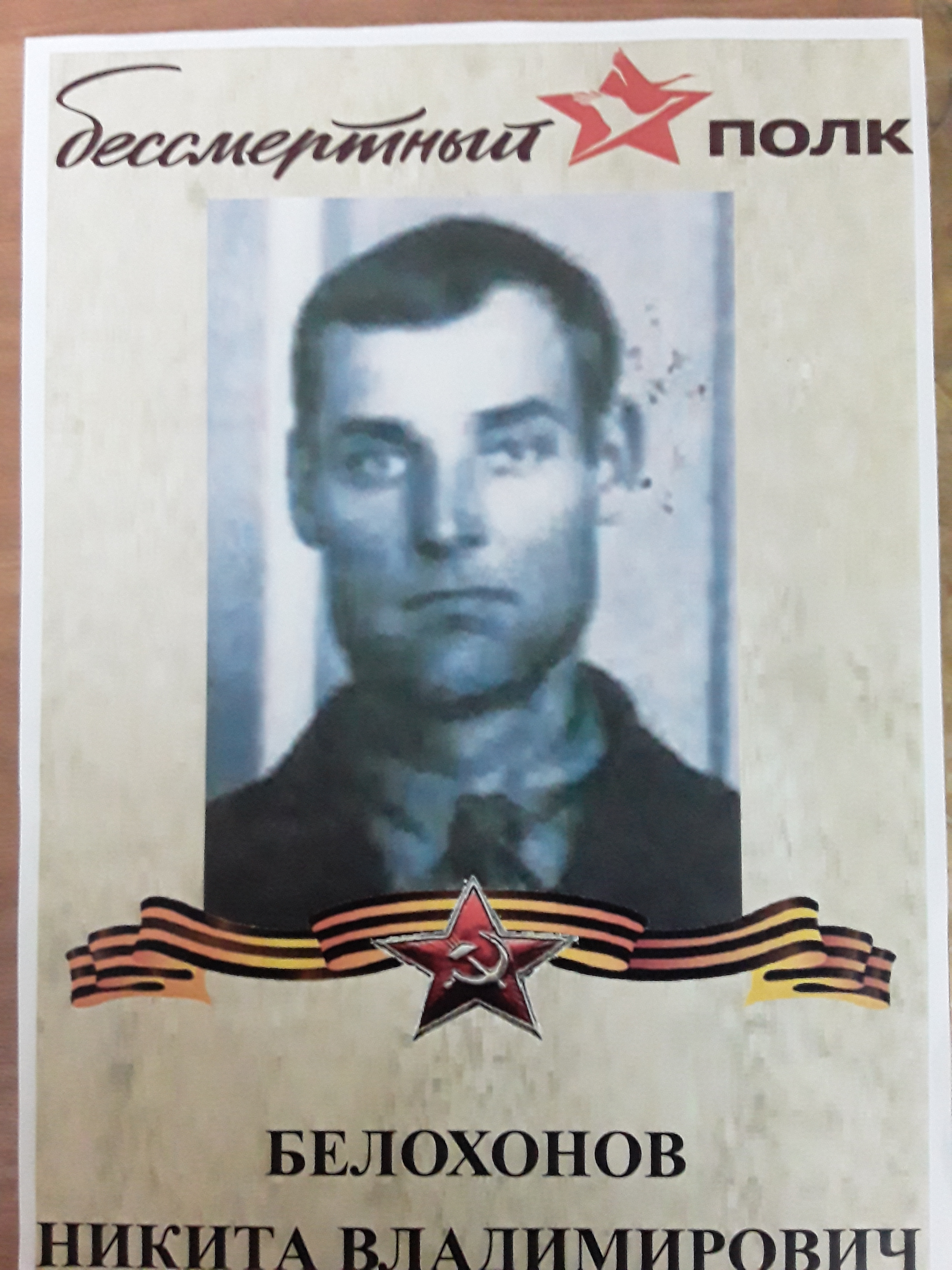 Белохонов Никита Владимирович