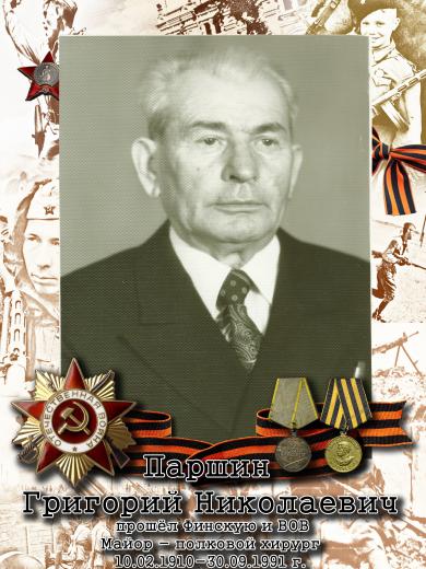 Паршин Григорий Николаевич
