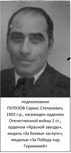 Пулузов Саркис Степанович