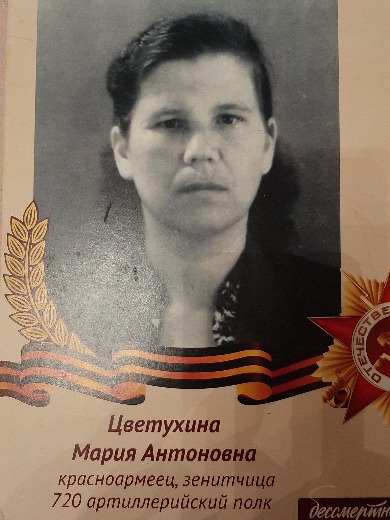 Цветухина Мария Антоновна