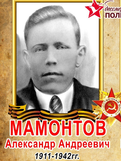 Мамонтов Александр Андреевич