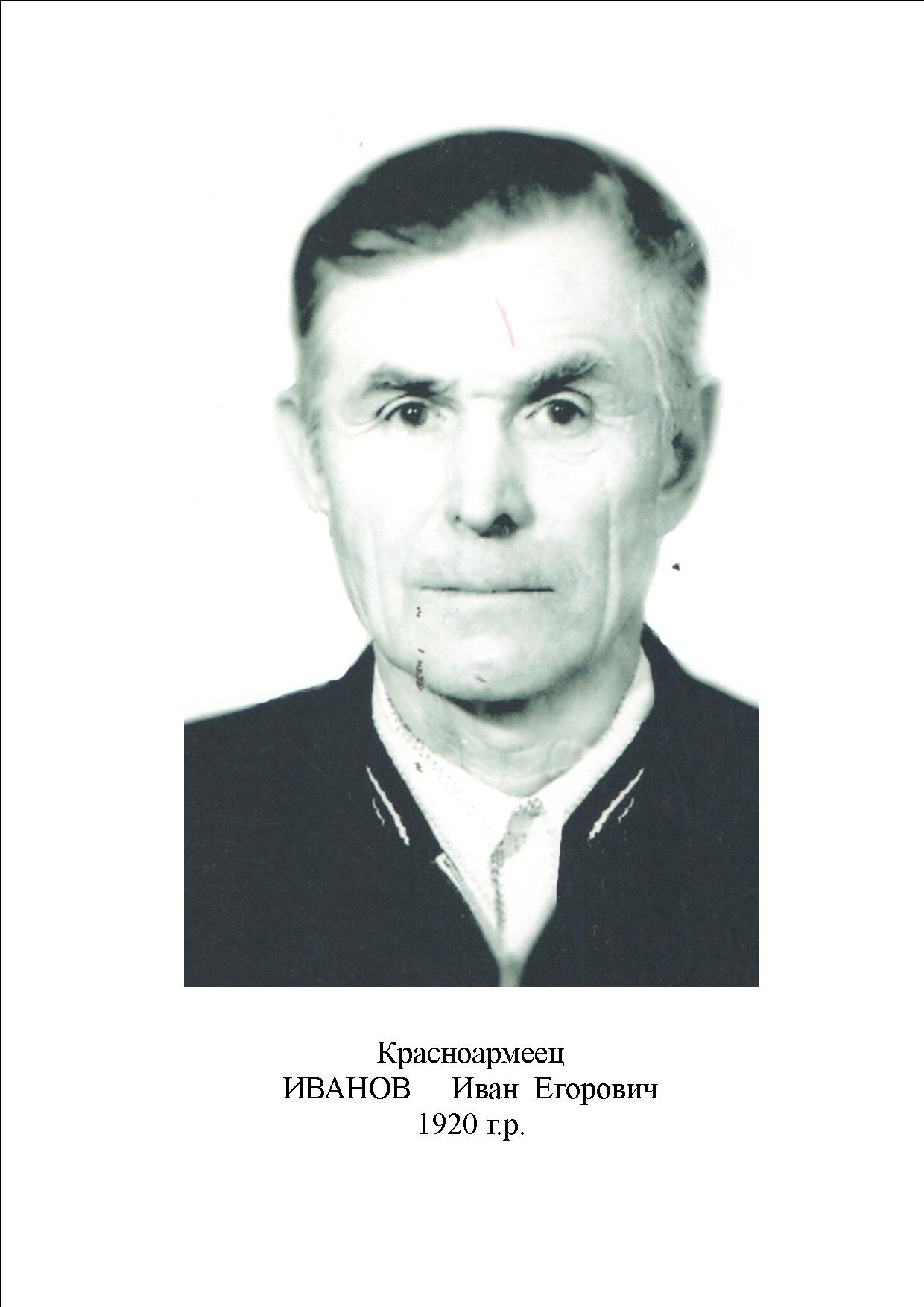 Иванов Иван Егорович