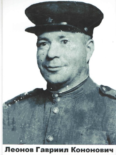 Леонов Гавриил Кононович