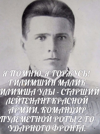 Глимшин Малик Глимшинович