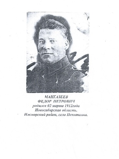 Мангазеев Фёдор Петрович