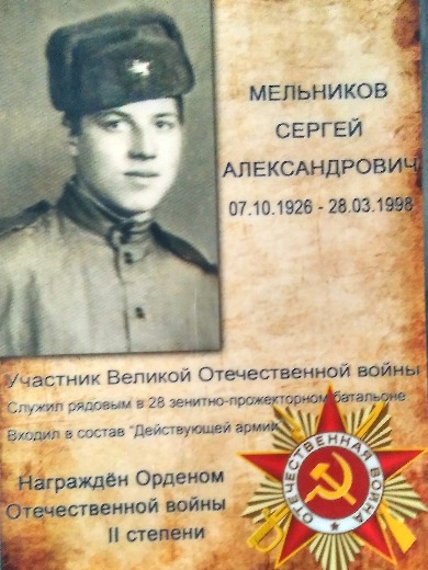 Мельников Сергей Александрович