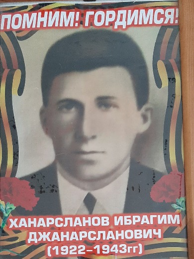 Ханарсланов Ибрагим Джанарсланович