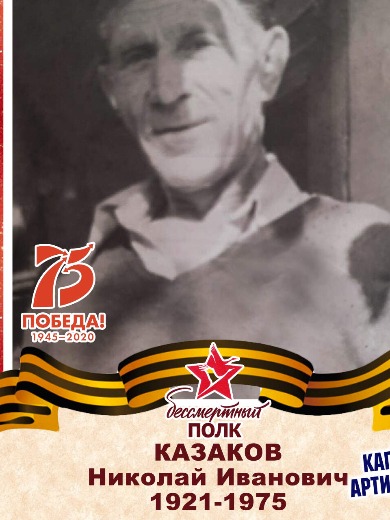 Казаков Николай Иванович