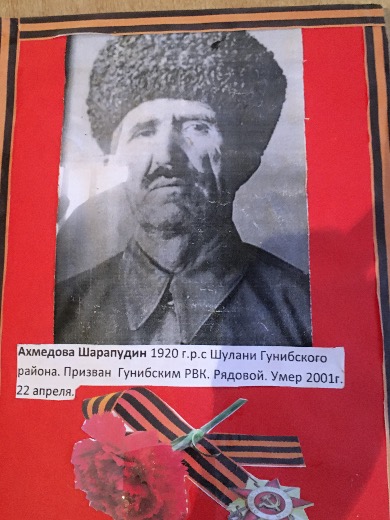 Ахмедов Шарапудин